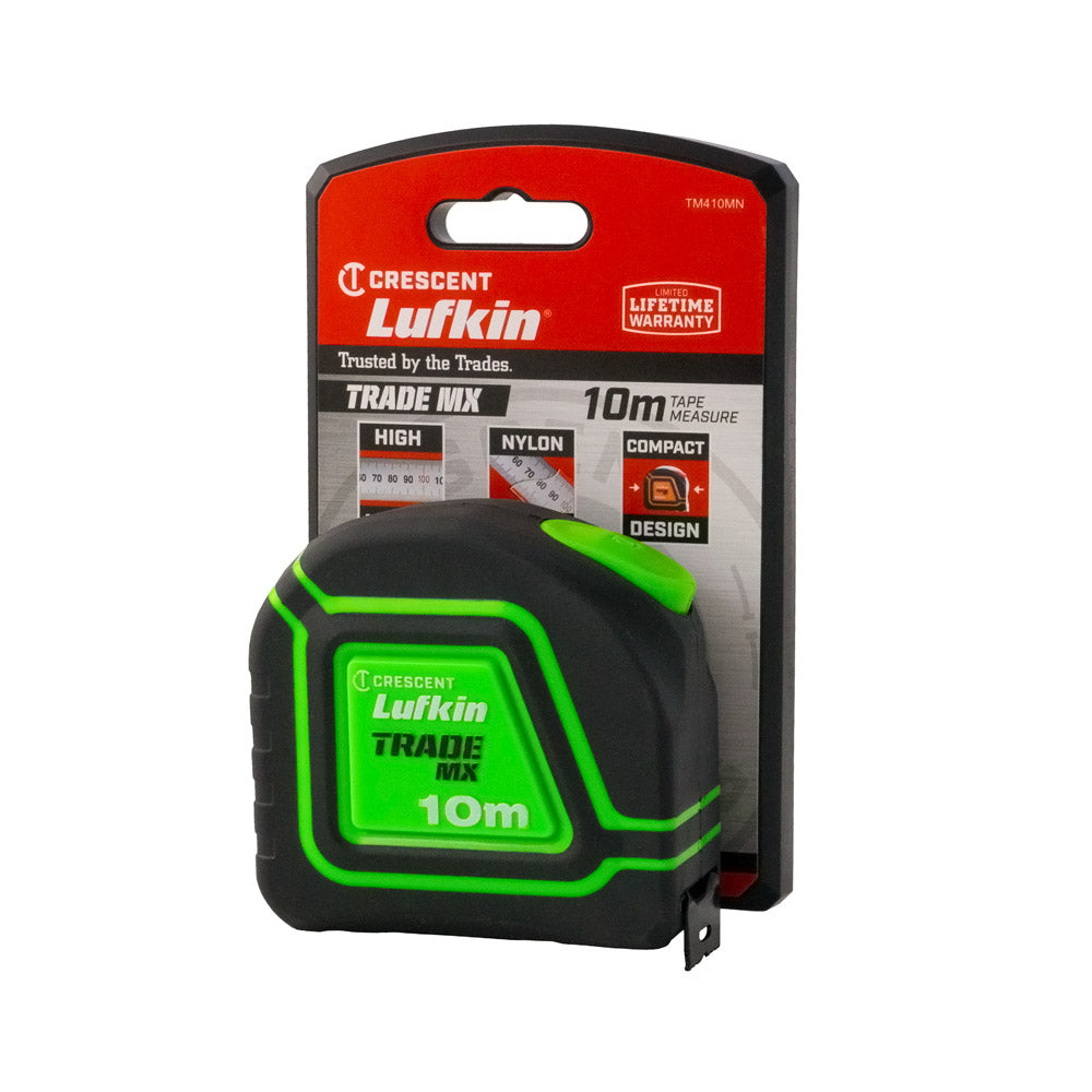 Lufkin Trade MX Tape Measure 25mm Width Durable and Reliable Measuring Tool