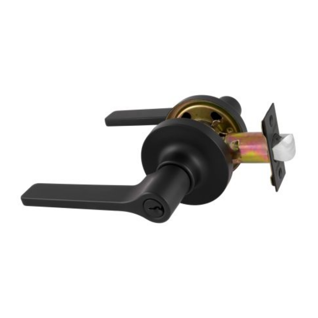 Gainsborough TradePro Adel Entrance Lever Set in Matte Black