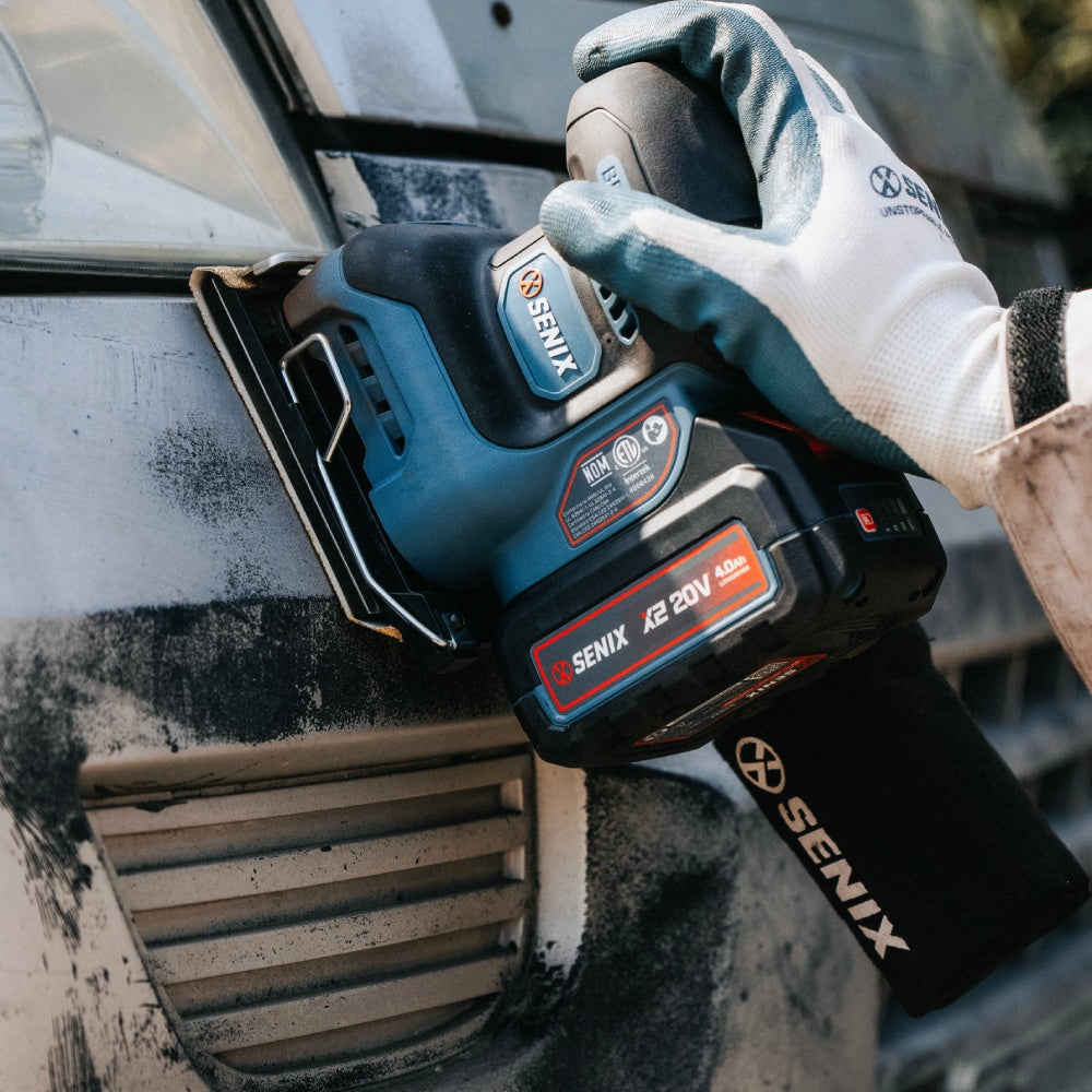 SENIX X2 18V Brushless Sheet Sander Skin