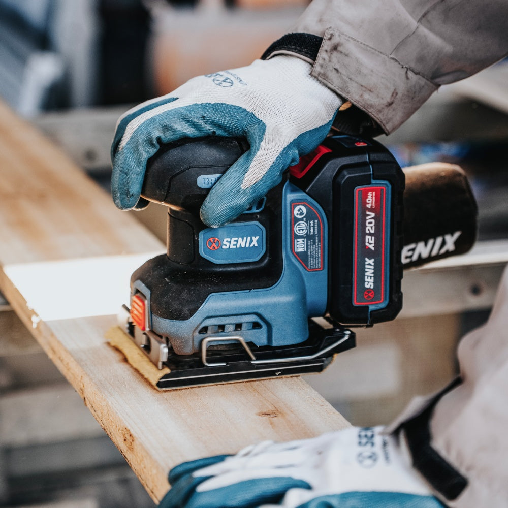 SENIX X2 18V Brushless Sheet Sander Skin