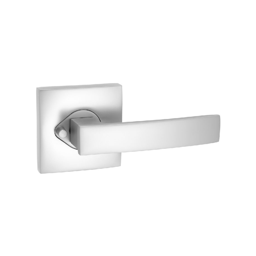 Gainsborough Neue Angular Square Rose Privacy Lever Set