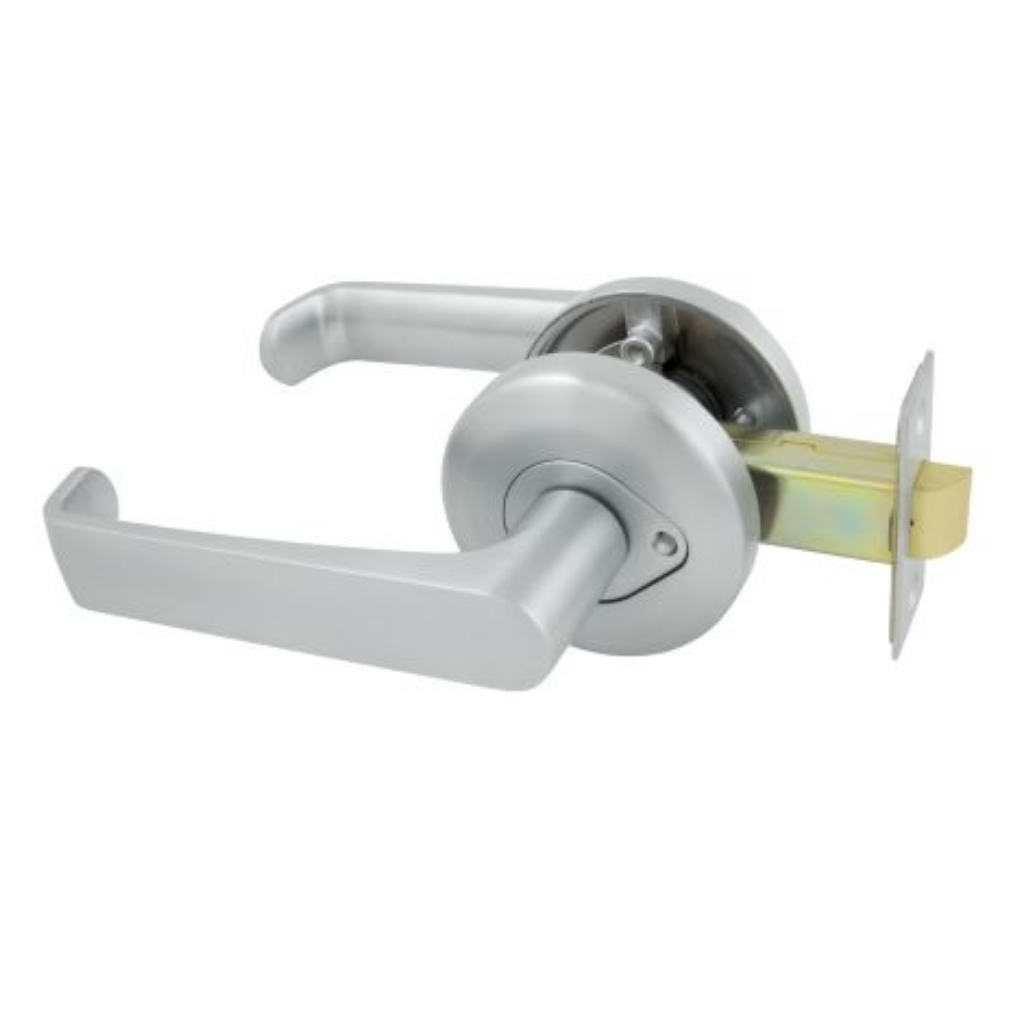 Gainsborough Neue Telo Privacy Lever Set in Brushed Satin Chrome