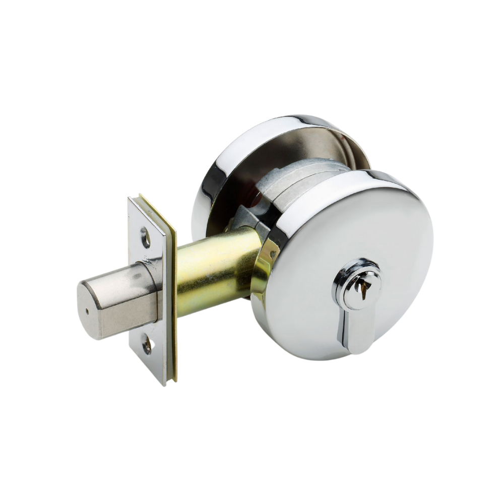 Gainsborough Neue Smooth Round Double Cylinder Deadbolt