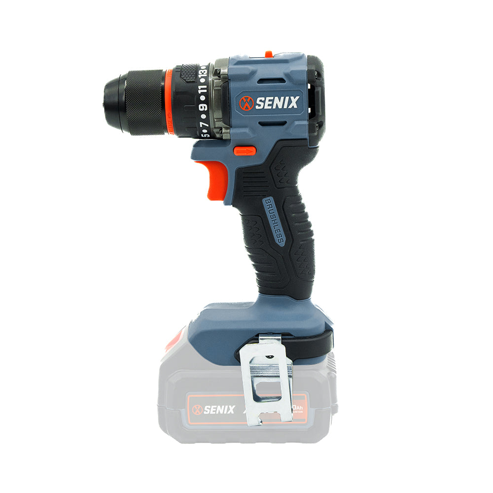 SENIX X2 18V Brushless 60Nm Compact Drill/Driver Skin
