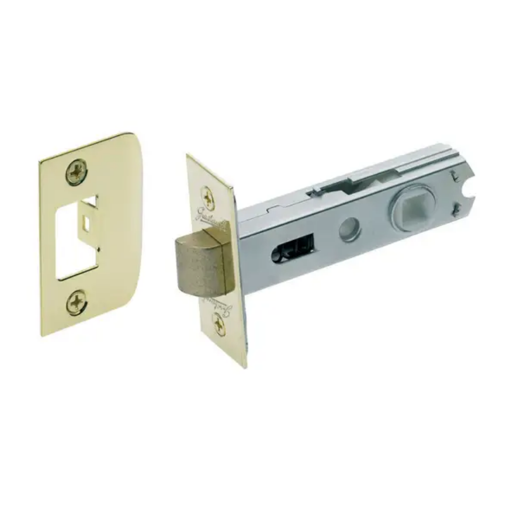 Gainsborough Rectangular Face D Strike Tubular Latch with 60mm Backset