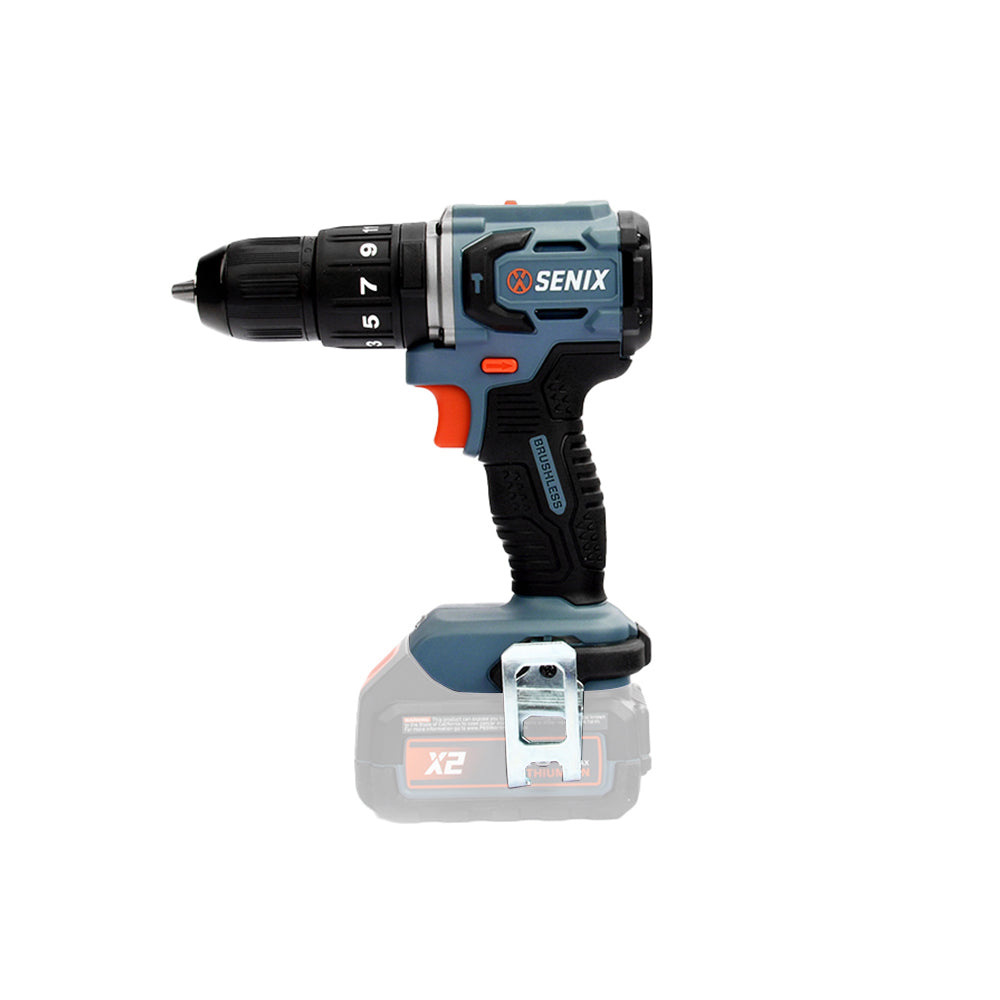 SENIX X2 18V Brushless 60Nm Hammer Drill Kit