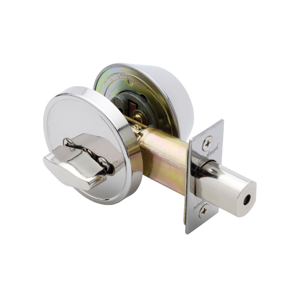Gainsborough Choice Round Single Cylinder Deadbolt