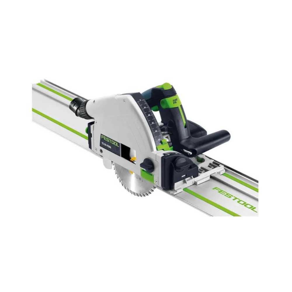 Festool TS 55F 160mm Plunge Cut Saw In Systainer with 1400mm Rail