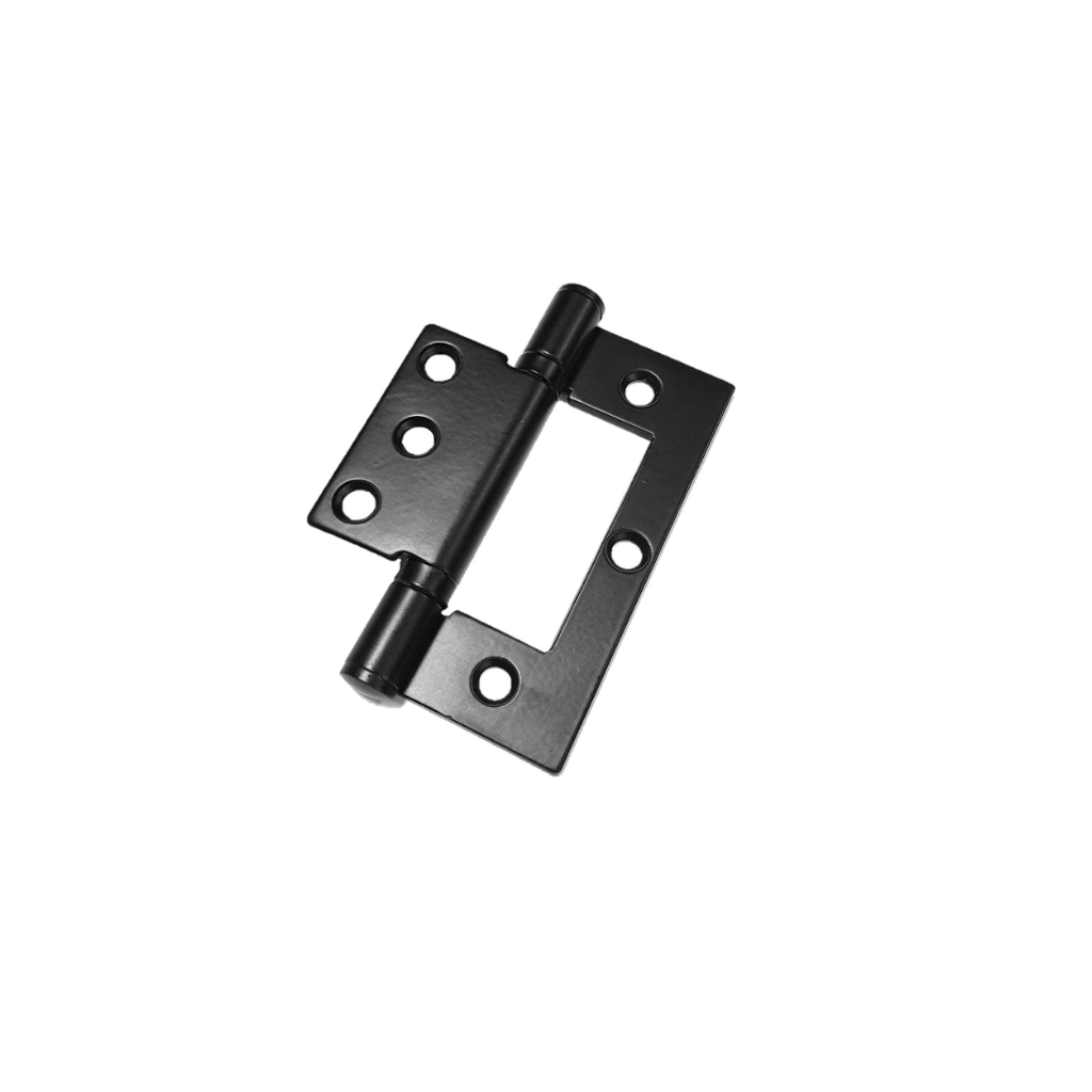 Zanda Matt Black Hinges 100 X 75MM