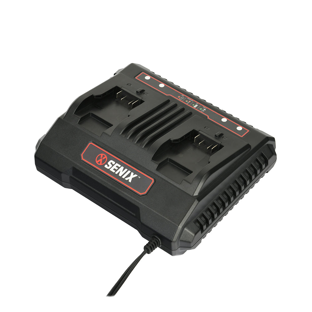 SENIX X2 18V Charger, 6.0A Dual Port