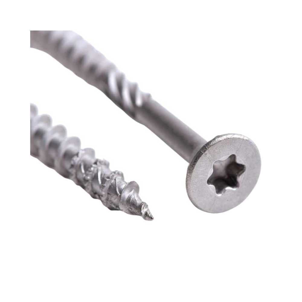 AnchorMark Timber Screw 6x80mm 316 SS Box of 500