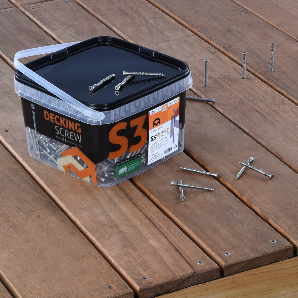 AnchorMark S3-TTT Decking Screws - 1,000 PCE