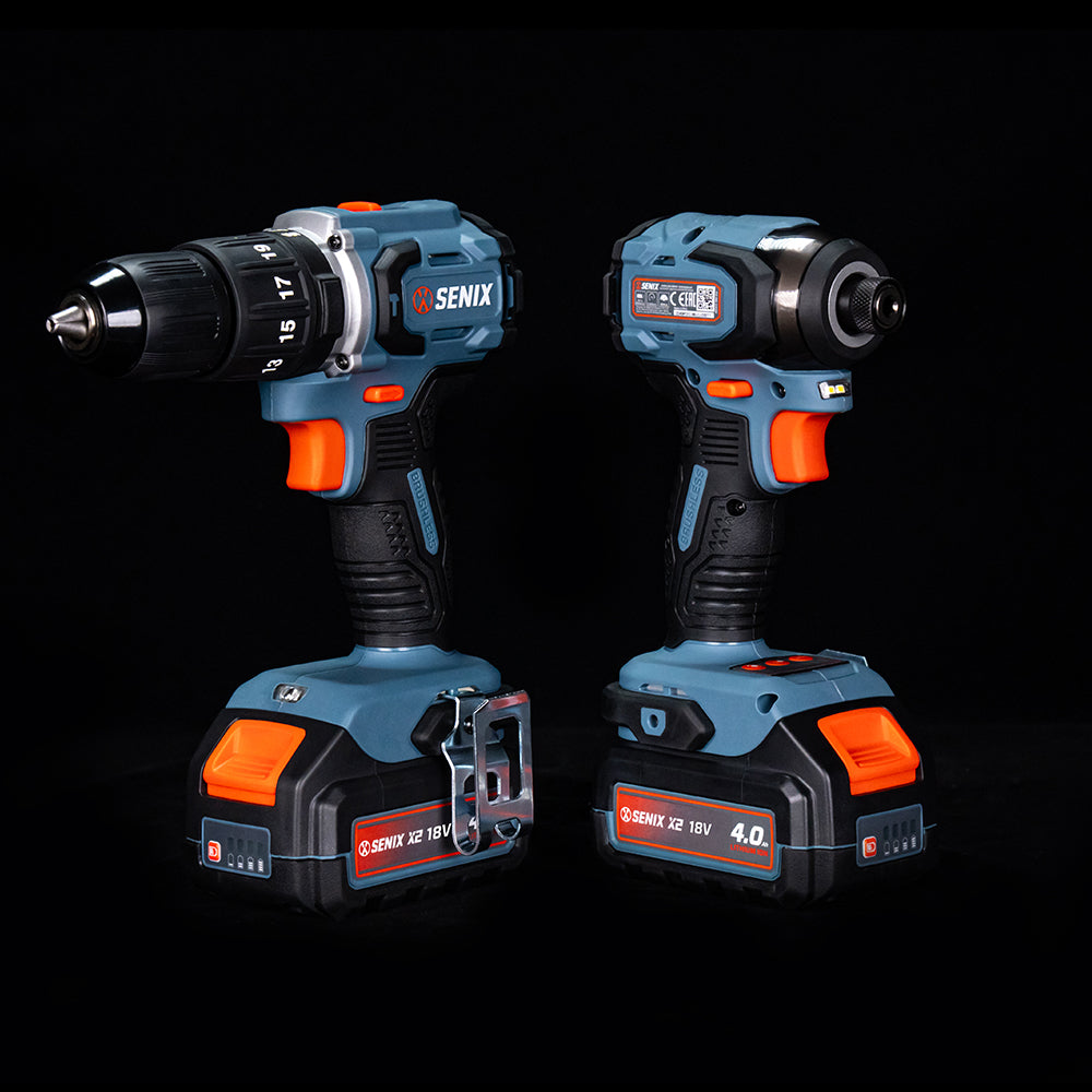SENIX X2 18V 2 Piece Combo Kit S1