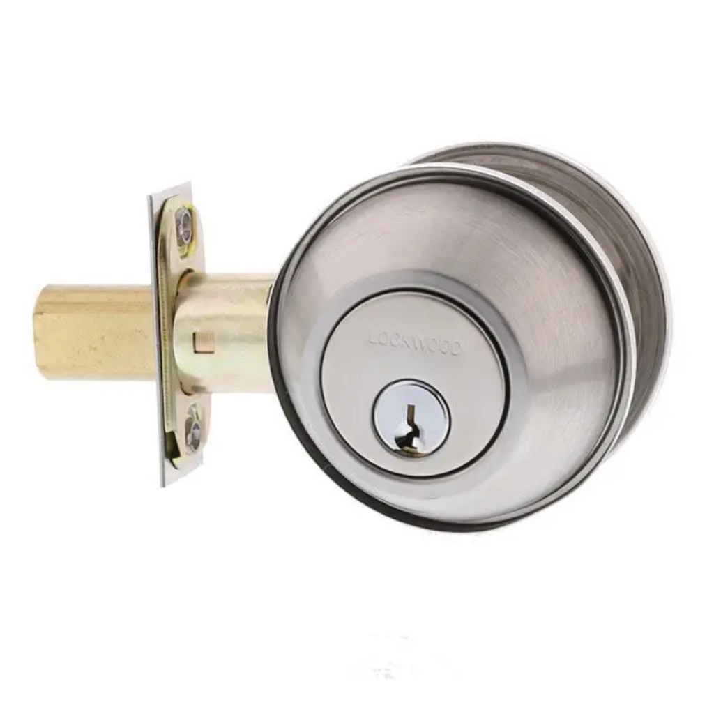 Lockwood Symmetry Deadbolt Double Cylinder TP Stainless Steel