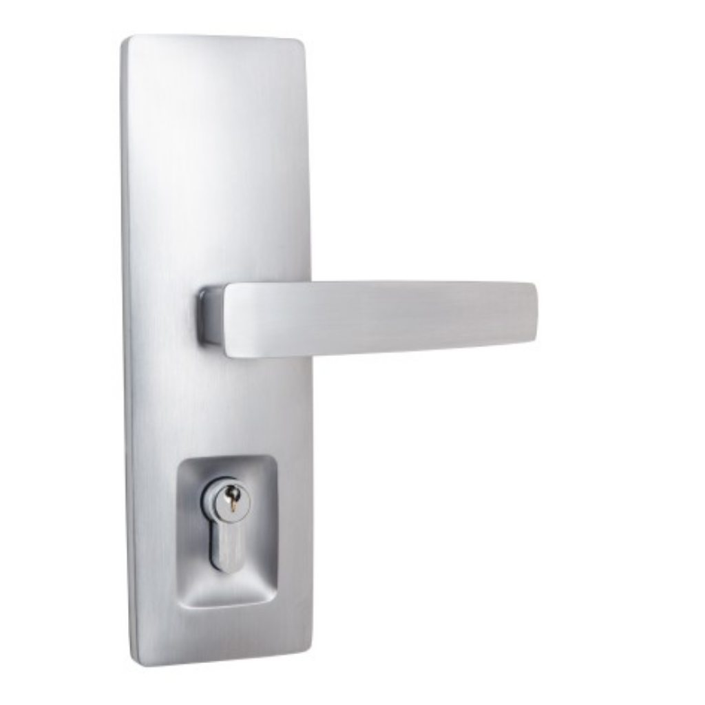 Gainsborough Trilock Urban Aurora Double Cylinder Entrance Lever Set