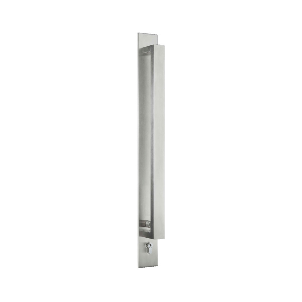 Gainsborough Trilock Omni Allure Double Cylinder Pull Handle Entrance Set