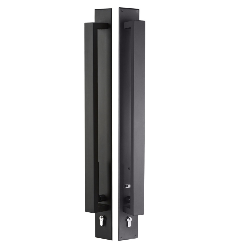 Gainsborough Trilock Omni Back to Back Double Cylinder Pull Handle Entrance