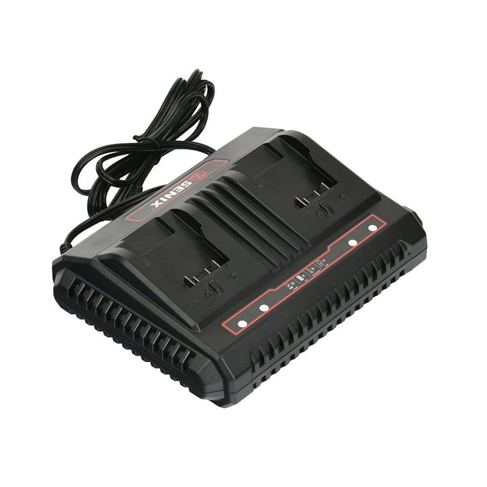 SENIX X2 18V Charger, 6.0A Dual Port
