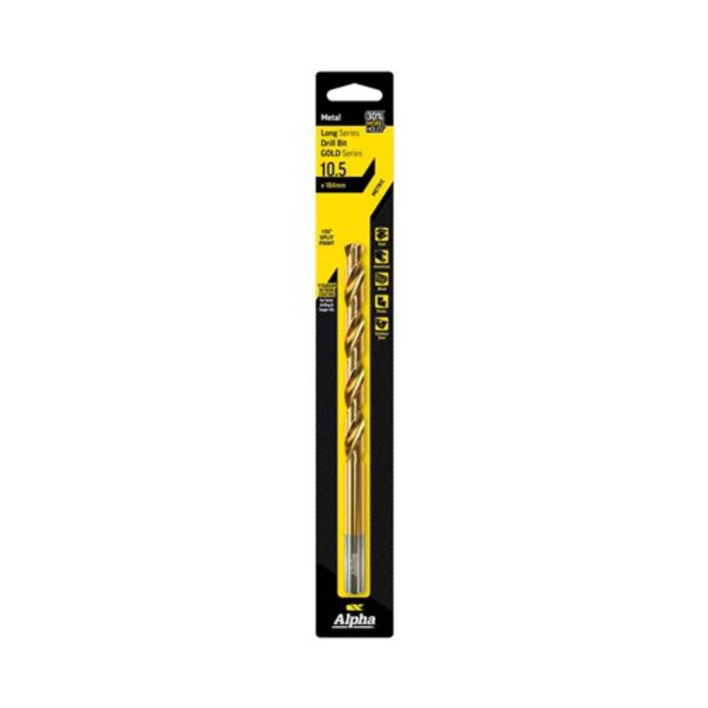 Alpha Long Series Drill Bit - Gold Series 11.0mm
