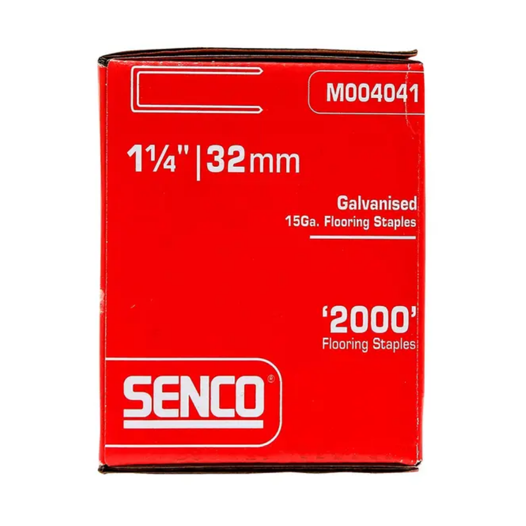 AIRCO Flooring Staples Electro Galvanised - 32mm Box of 2000
