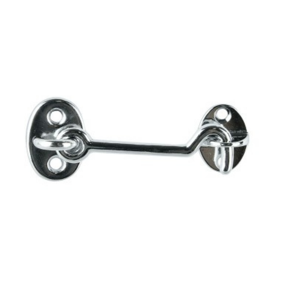 Romak Cabin Hook and Eye Brass