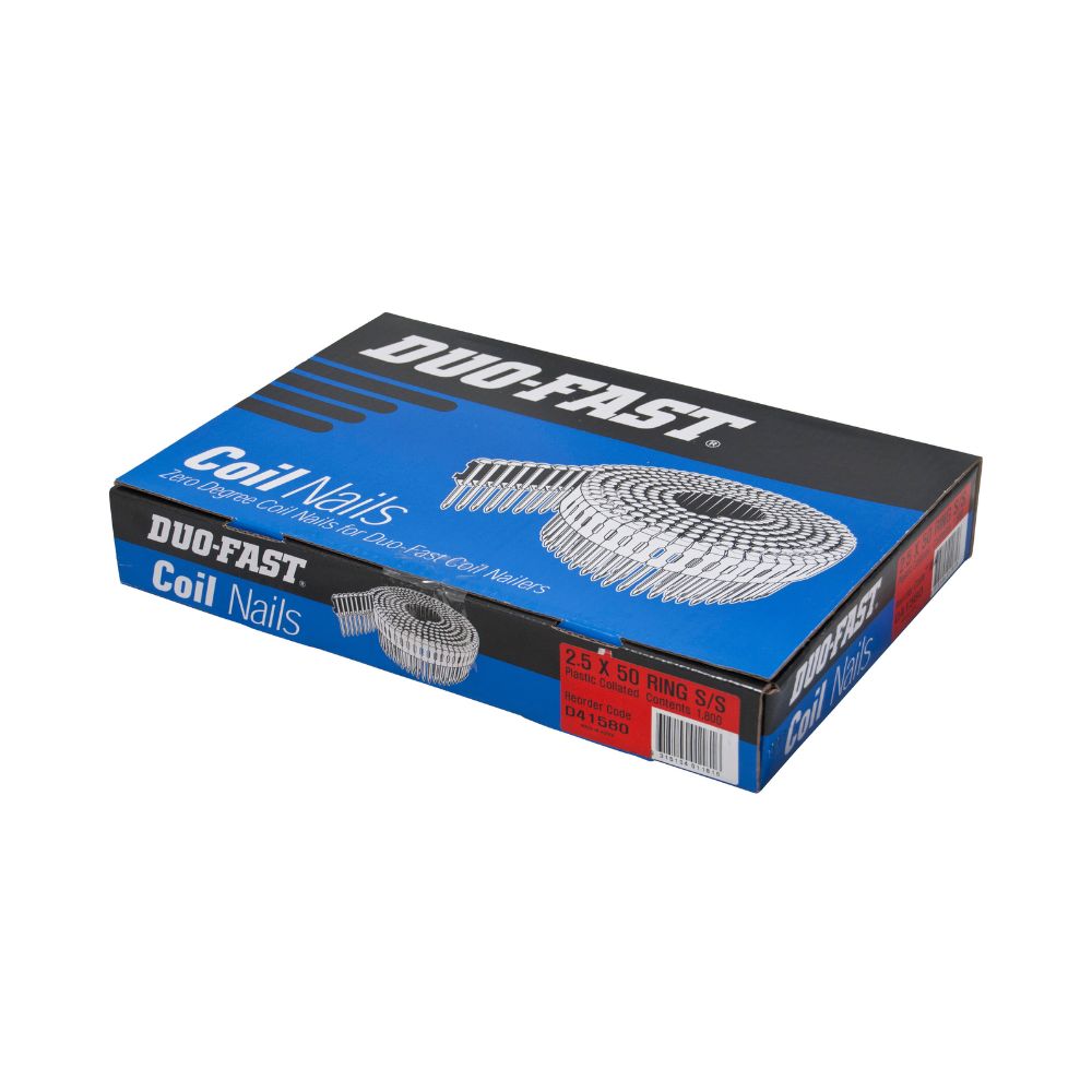 Paslode DUO-FAST 0° Plastic Collated Coil Nails - SOLD BY THE COIL