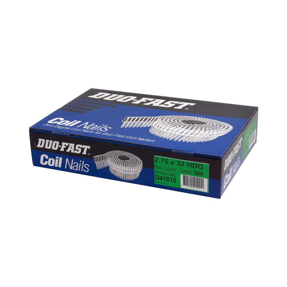 Paslode DUO-FAST 0° Plastic Collated Coil Nails - SOLD BY THE COIL