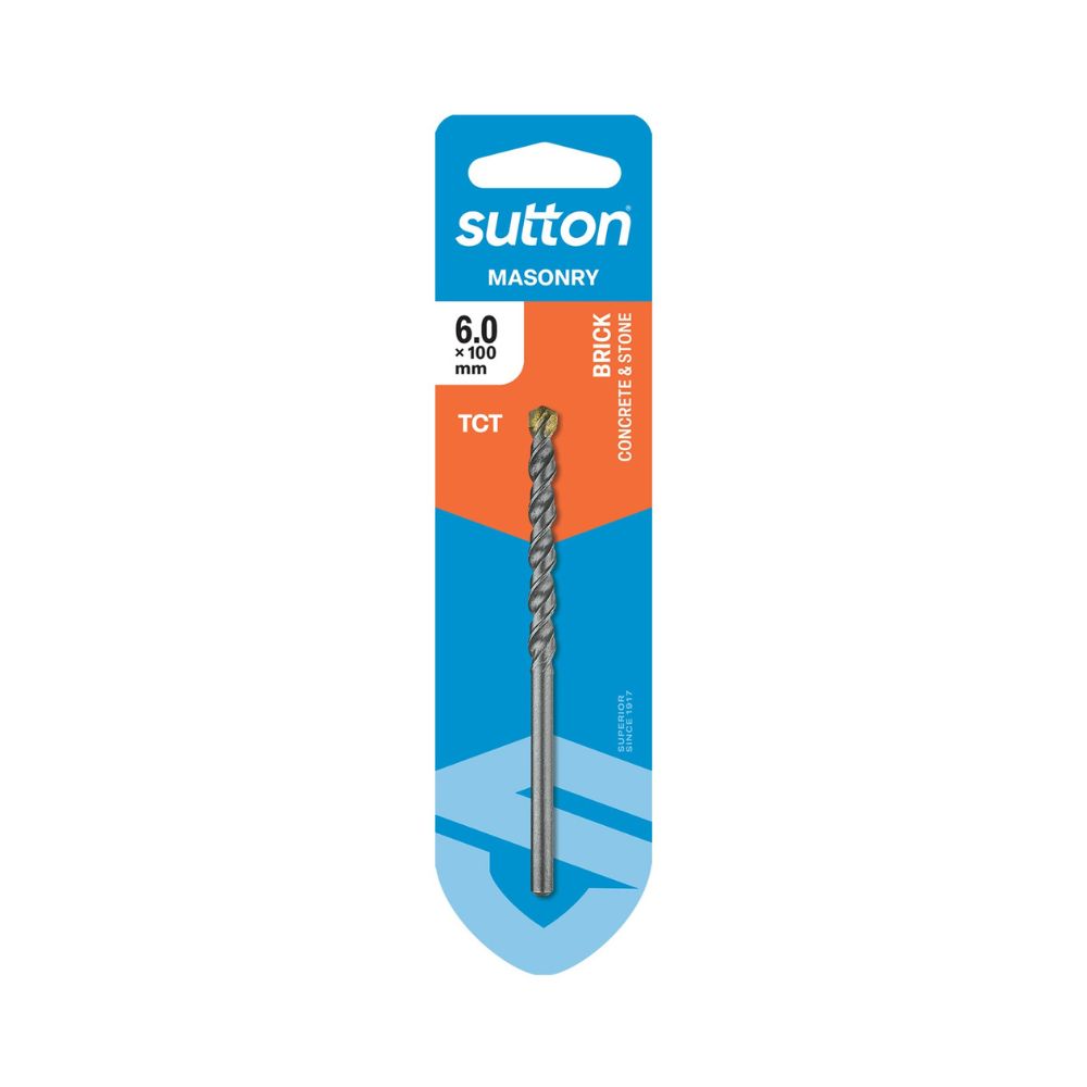 Sutton Masonry Bit Range for Drilling Various Sizes and Depths