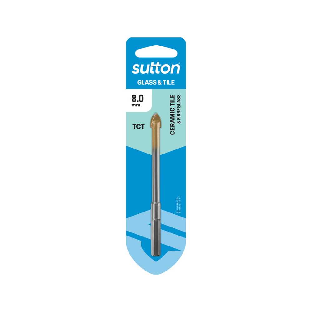 Sutton D604 Glass & Tile Drill Bit for Precision Drilling on Glass and Tile Surfaces