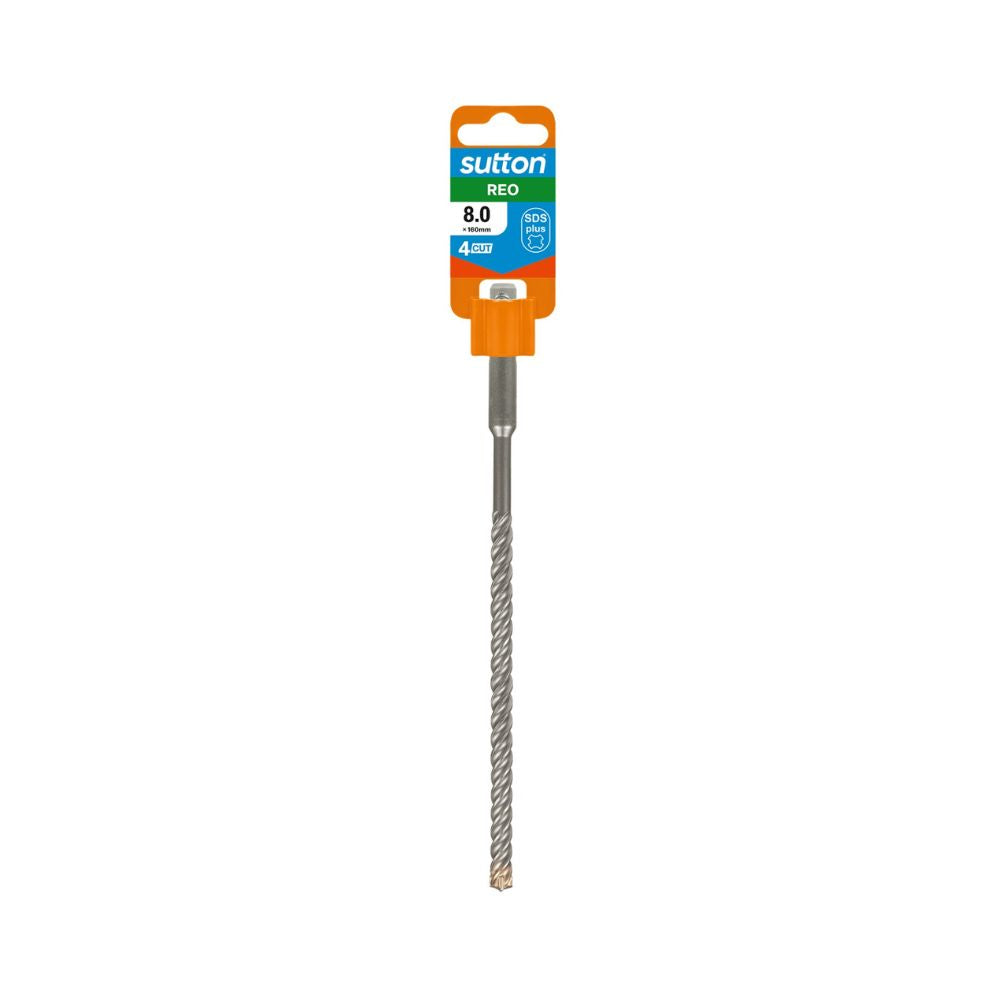 Sutton Masonry SDS+ 4 Cut Drill Bits Drill Bit D632/D633 for Masonry Applications