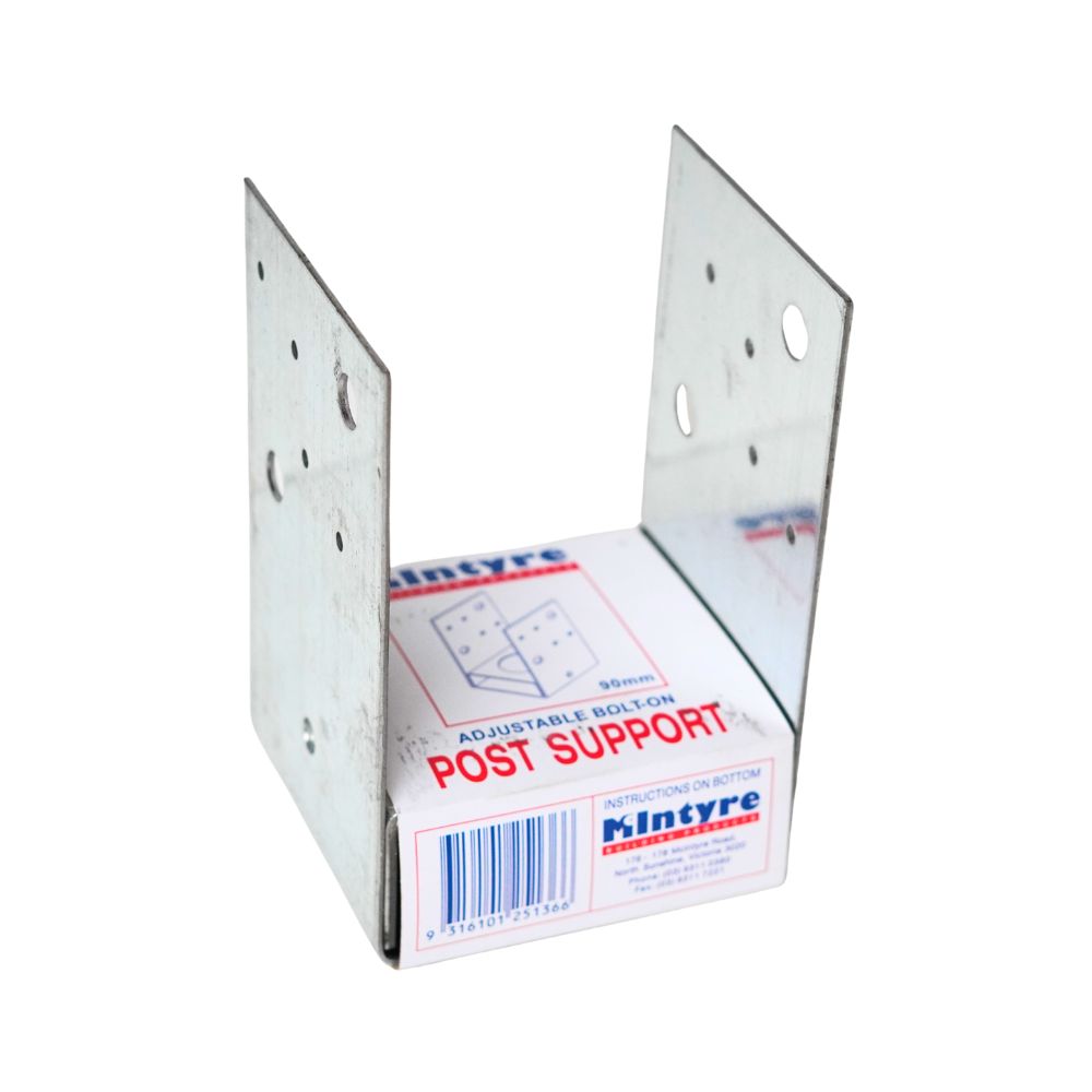 McIntyre Galvanised Post Support Adjustable Bolt-on