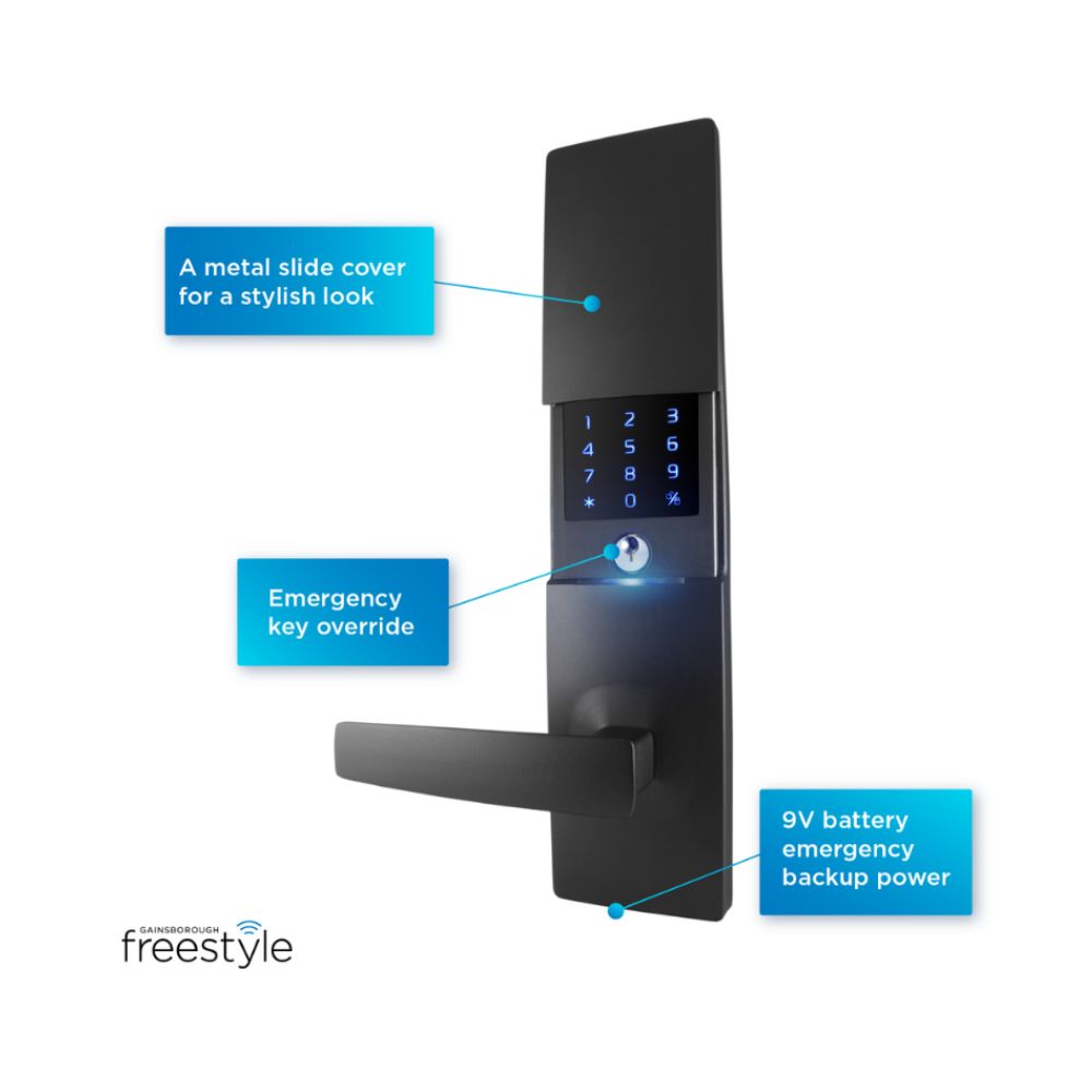 Gainsborough Freestyle Keyless Entry Smart Lock