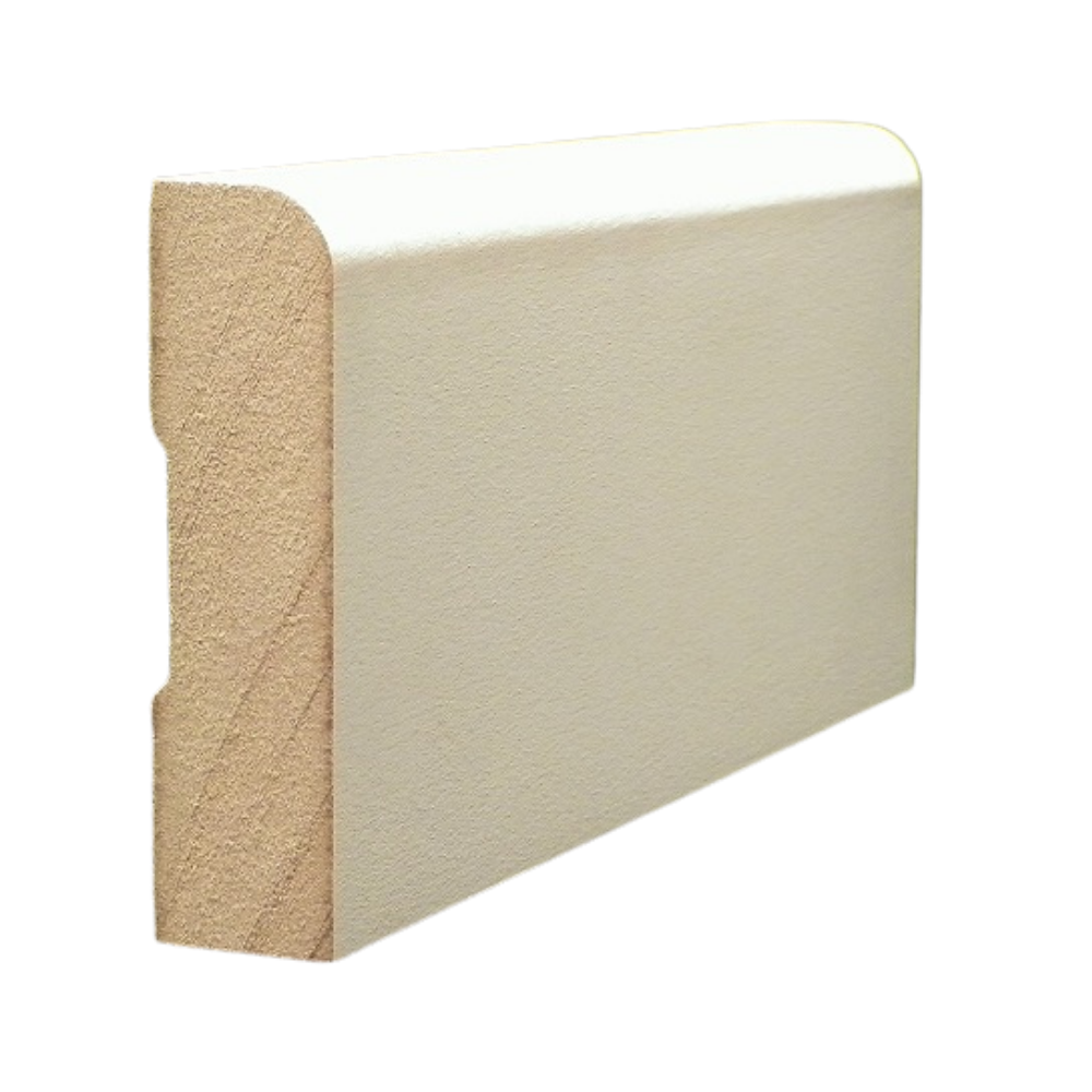 Pencil Round - Period Timber Primed MDF Architrave & Skirting