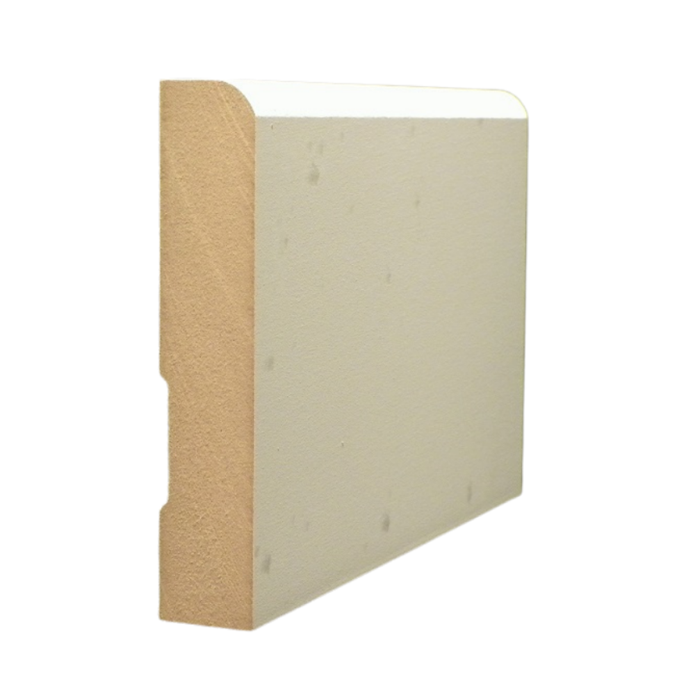 Pencil Round - Period Timber Primed MDF Architrave & Skirting