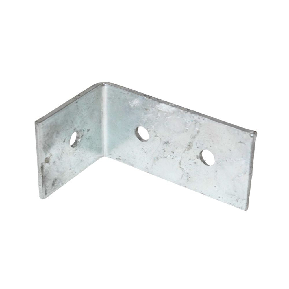McIntyre 6mm Thick Right Angle Bracket Galvanised Heavy Duty Steel Construction Various Sizes