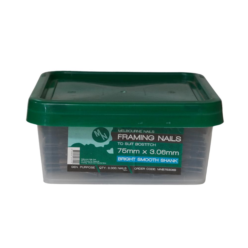 Melbourne Nails Framing Nails Bright Smooth and Galvanised