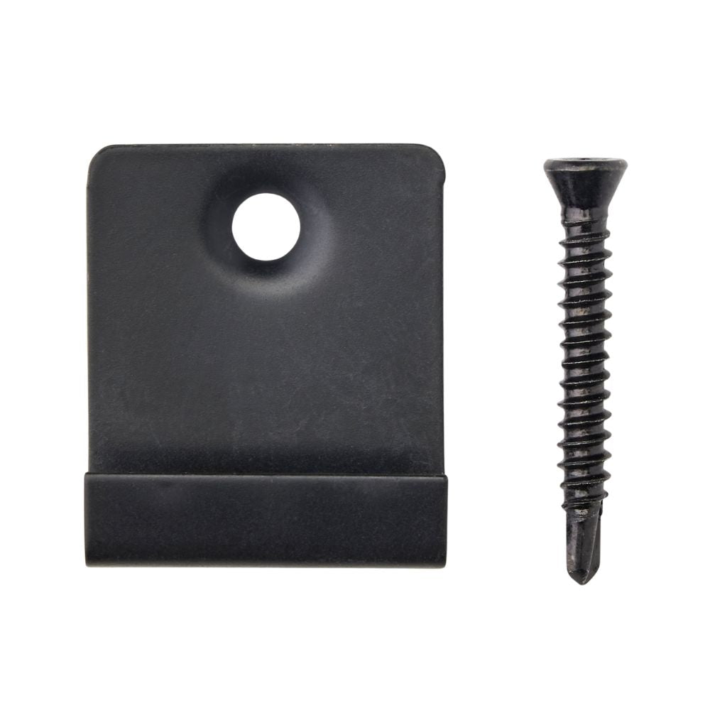 NewTechWood Timber Decking Metal Fix Starter Clip Black Bag of 25