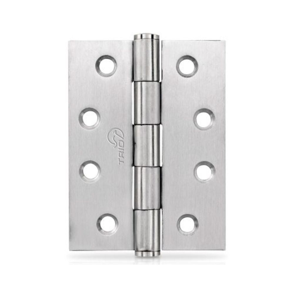 Trio Butt Hinge 100 x 75 x 2.5mm Loose Pin Polished Stainless Steel