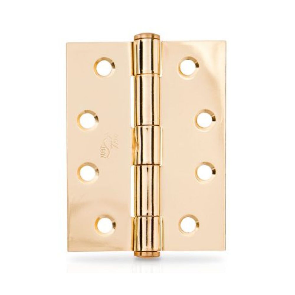 Trio Hinge Butt 100 x 75 x 2.5mm BTFP Matte Gold With Screws