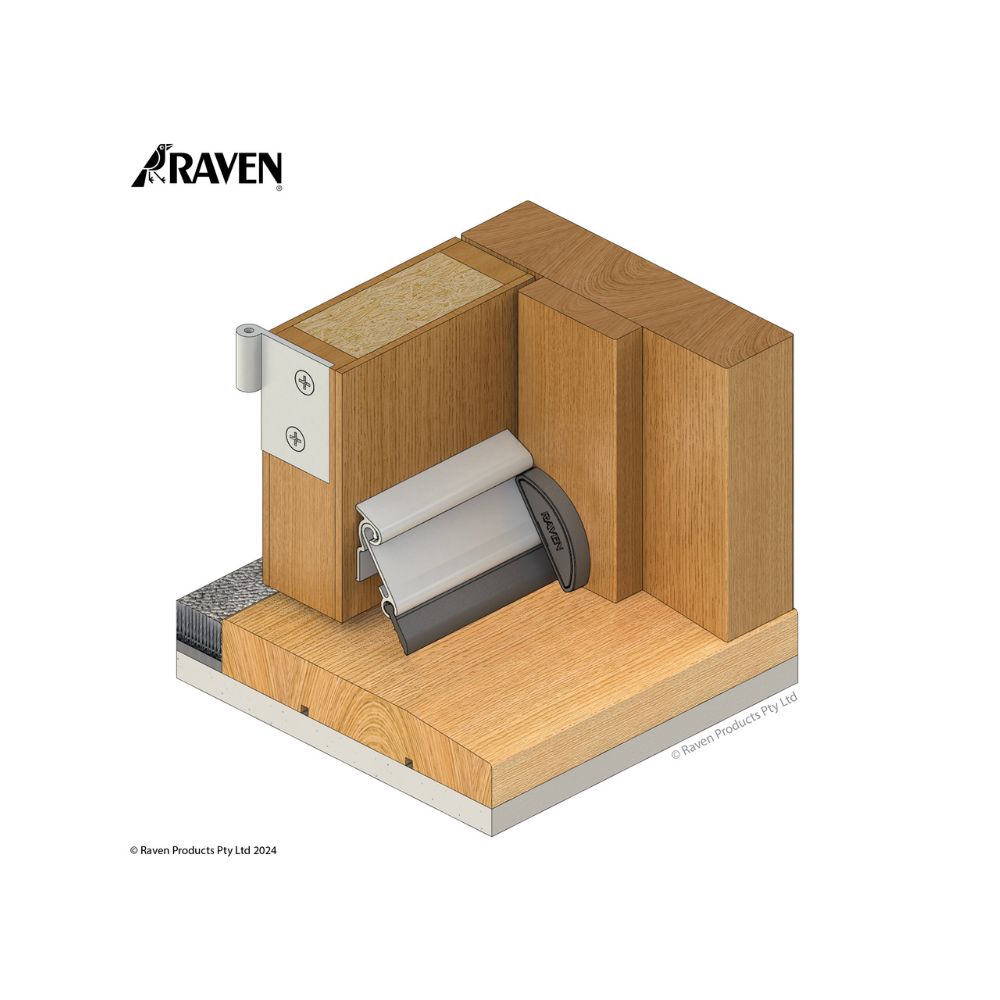 Raven RP3 Automatic Weather Door Seal Gold