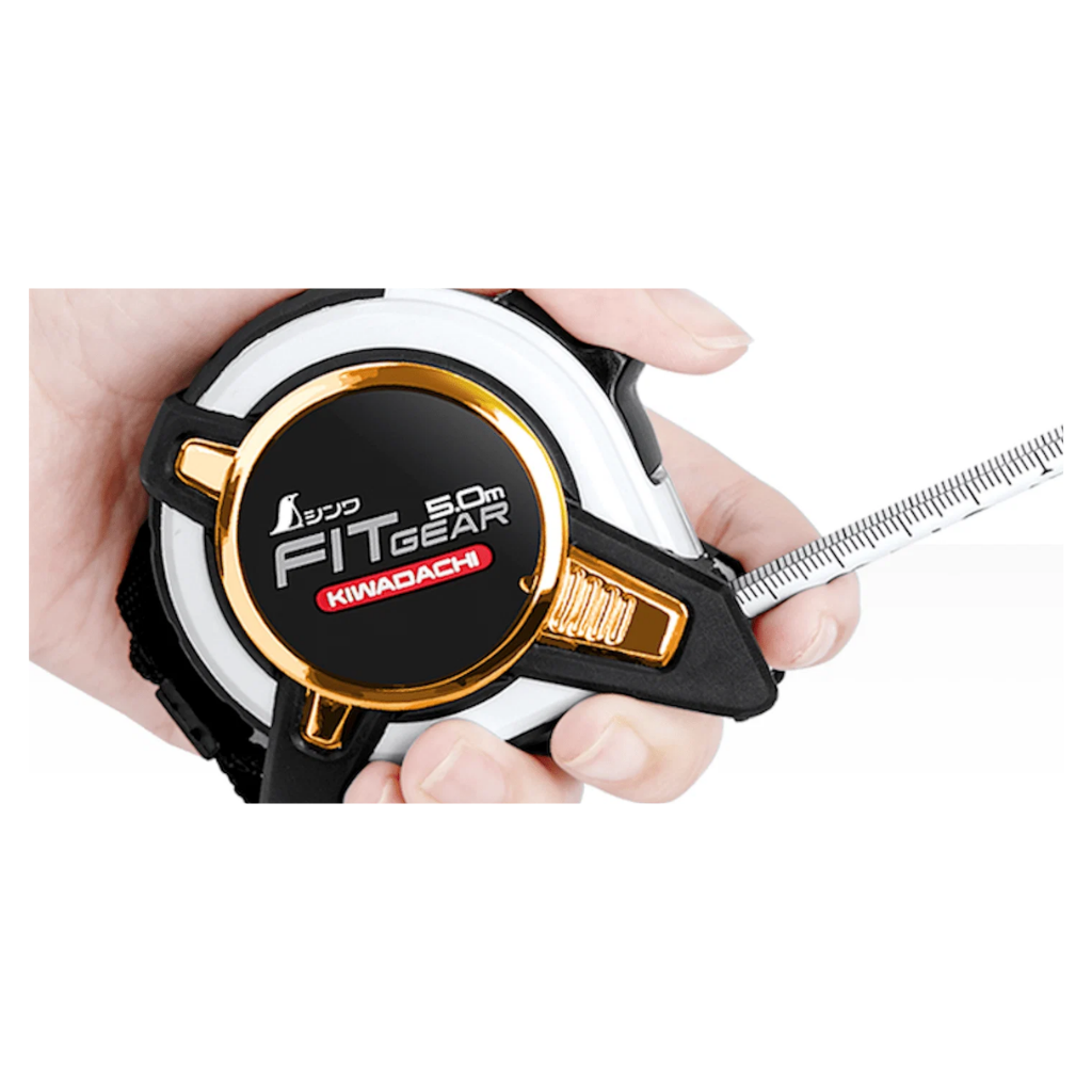 Shinwa Fit Gear Kiwadachi Measuring Tape 5m