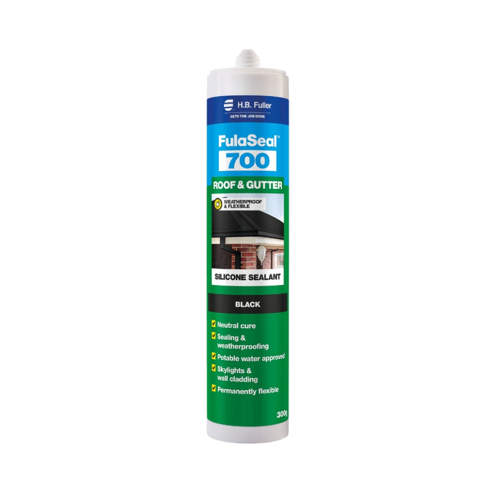 H.B. Fuller® FulaSeal 700 Roof & Gutter Silicone 300g