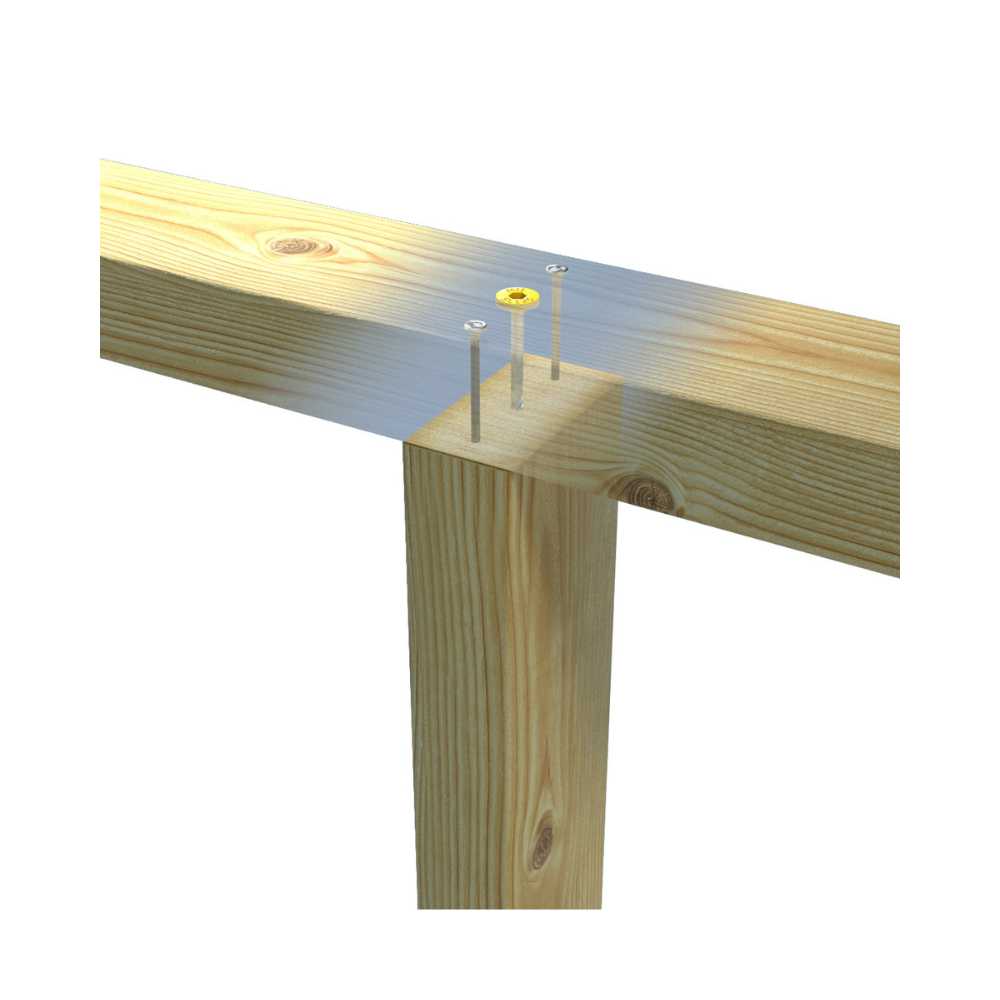 MiTek® Stud-Lok Screw 125mm - Yellow