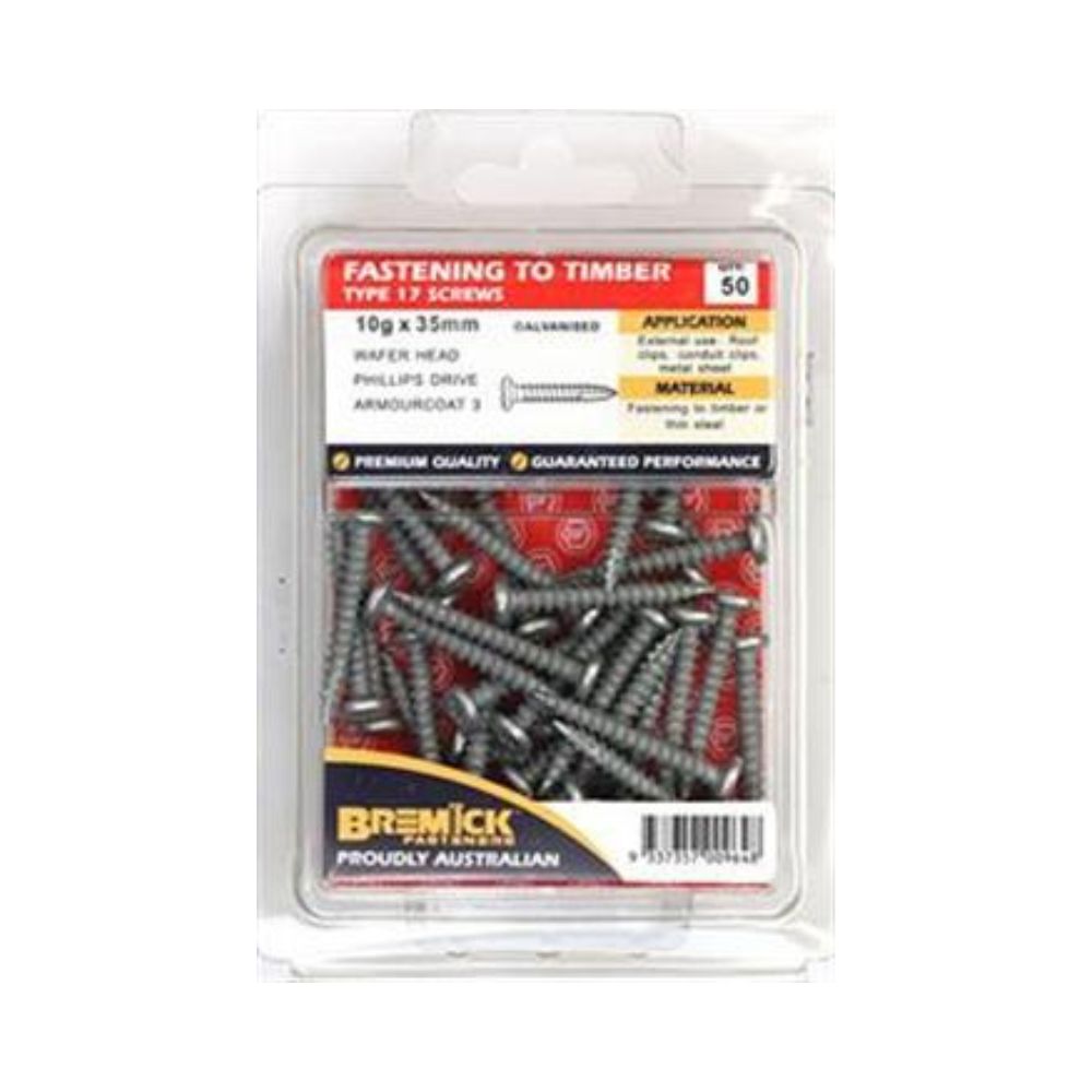 Bremick Screw Wafer T17 C3 10g - 25, 35, & 45mm