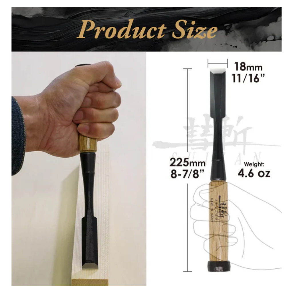 Suizan Wood Chisel 15/16in (24mm)