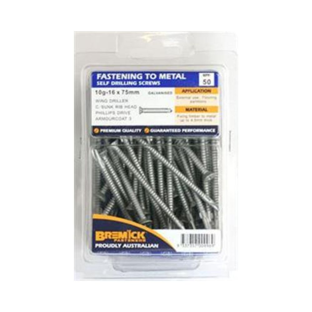 Bremick Screw Wing C3 - 6g, 8g, and 10g (Various Sizes)