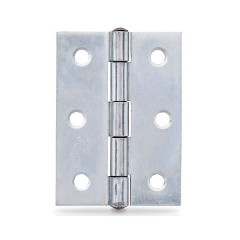 Trio Butt Hinge 70 x 50 x 1.6mm Fixed Pin Zinc Plated