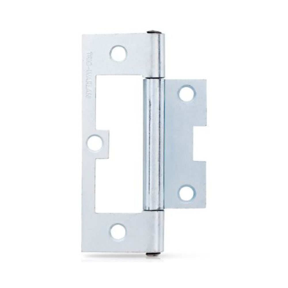 Trio Hinges Non Mort Zinc Plated Flat Loose Pin 90x53x1.6mm