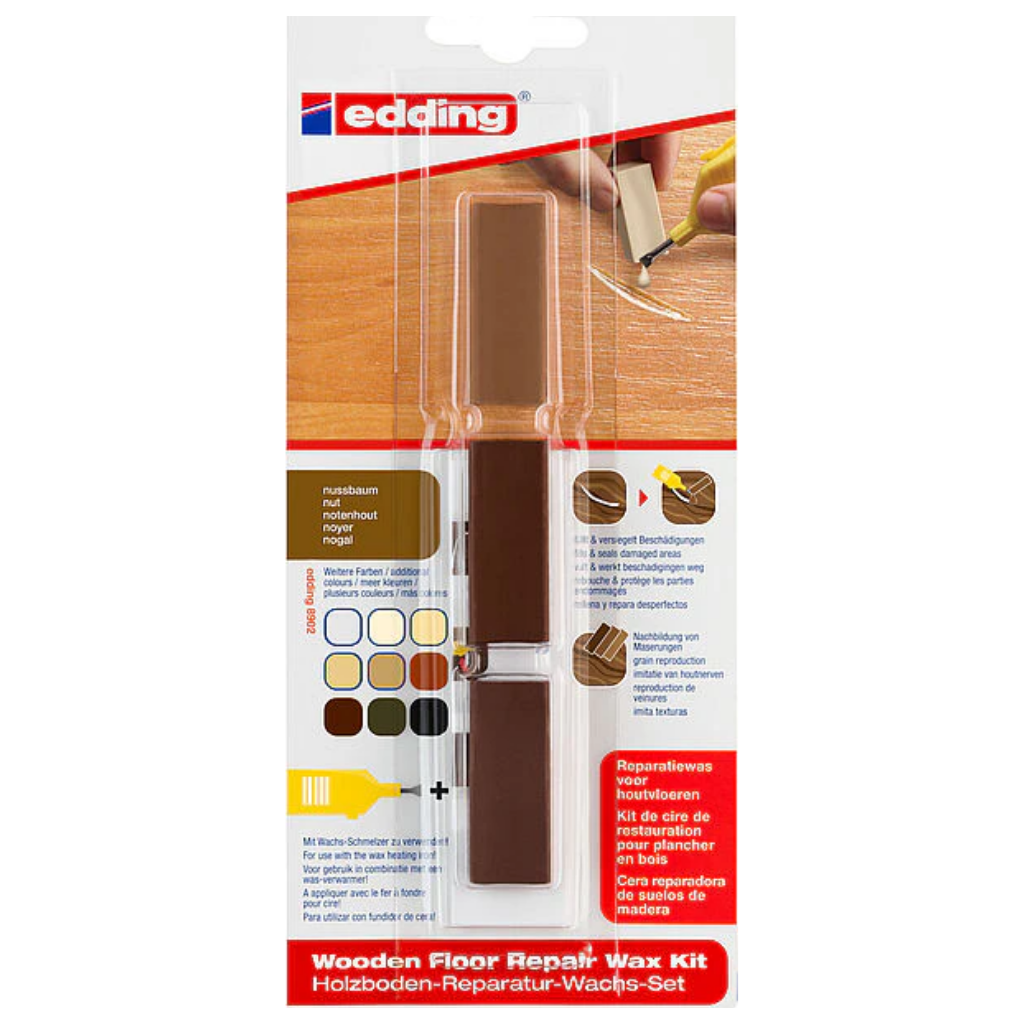 Edding 8902 Wooden Floor Repair Wax Kit