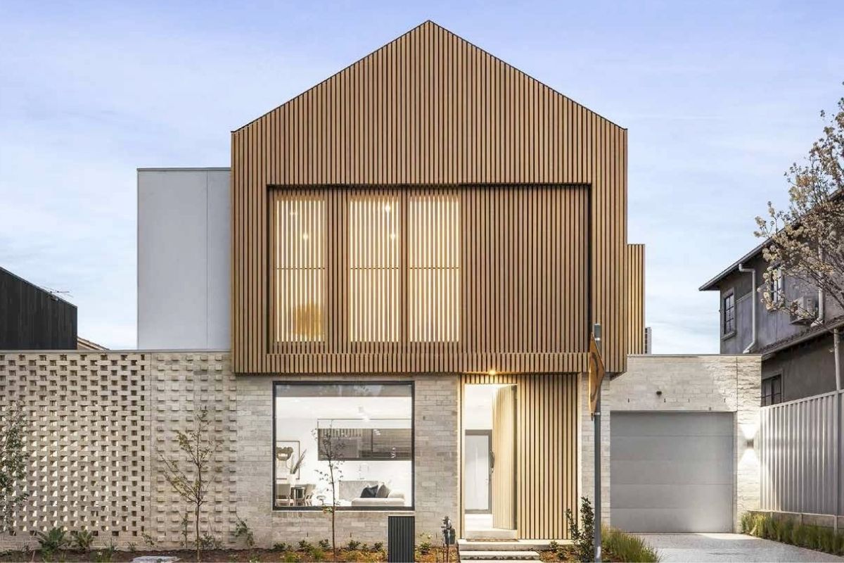 WoodEx Aluminium Castellated Cladding